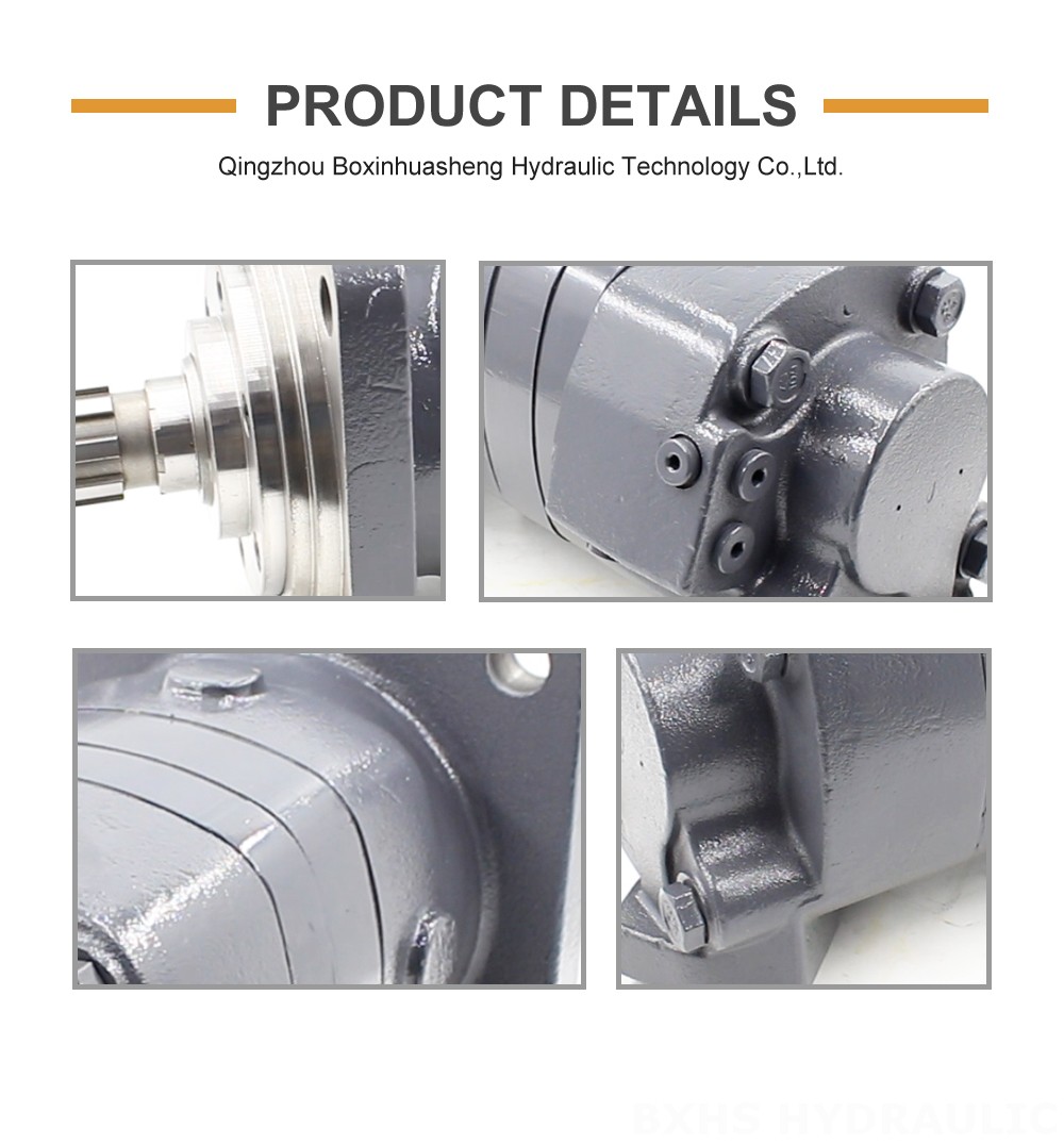 BM6_Cycloid Hydraulic Motor-2 245 cc/r 150 Lpm Hydraulic Motor detailed image